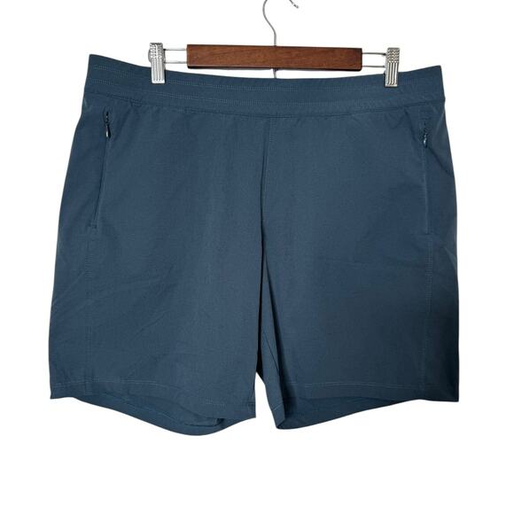 KUHL Pirate Blue Men Shorts Size XL Gorpcore Hiking Outdoors Athletic‎ EarthyEUC - Picture 1 of 6